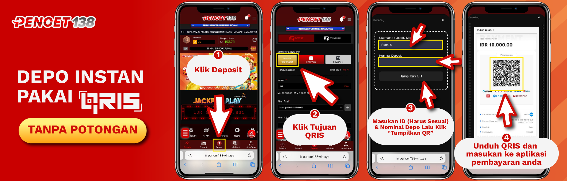 Autodeposit QRIS tercepat