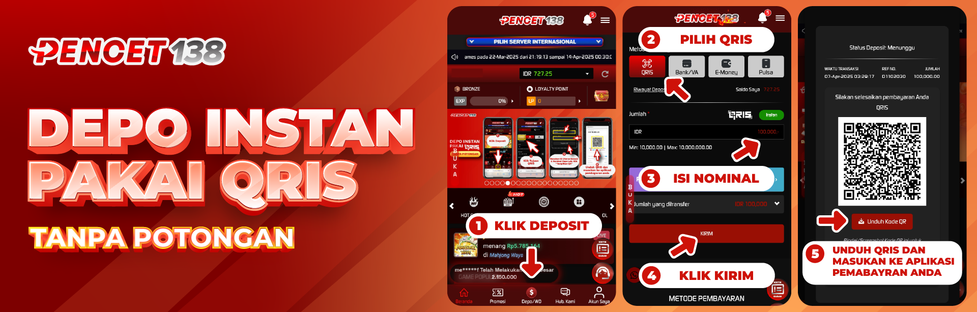 Autodeposit QRIS tercepat