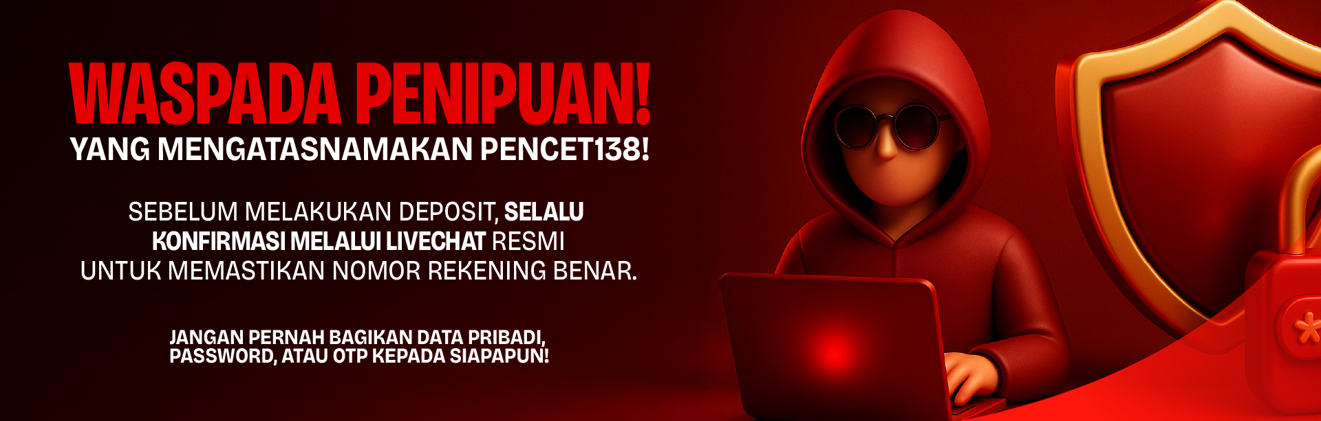 WASPADA PENIPUAN