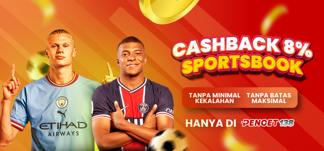 Cashback 8% Sportsbook