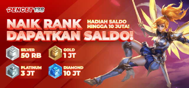 🎉 EVENT NAIK RANK – DAPAT SALDO! 💰