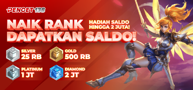 🎉 EVENT NAIK RANK – DAPAT SALDO! 💰