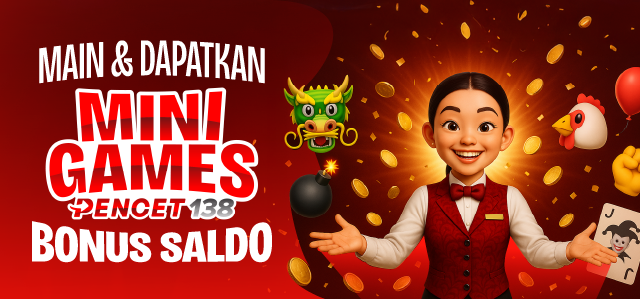 MINI GAMES PENCET138 | MAIN GAME DAPET BONUS!