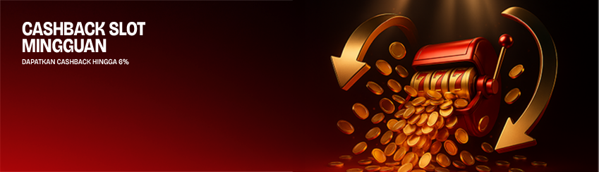🎰 Cashback Slot Mingguan Hingga 6% – Pencet138