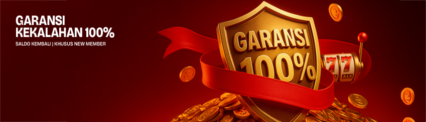 GARANSI KEKALAHAN 100%