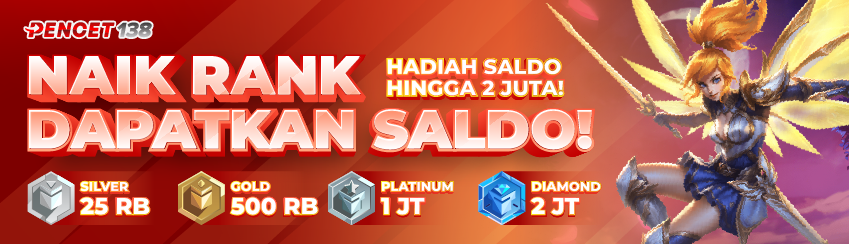 🎉 EVENT NAIK RANK – DAPAT SALDO! 💰